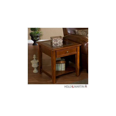 Holly & Martin Somerset End Table-Walnut - 01-227-024-4-39