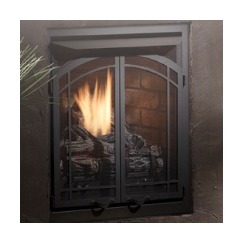 Kingsman Zero Clearance Vent Free DEMO Fireplace - MV - LP - ZVF24