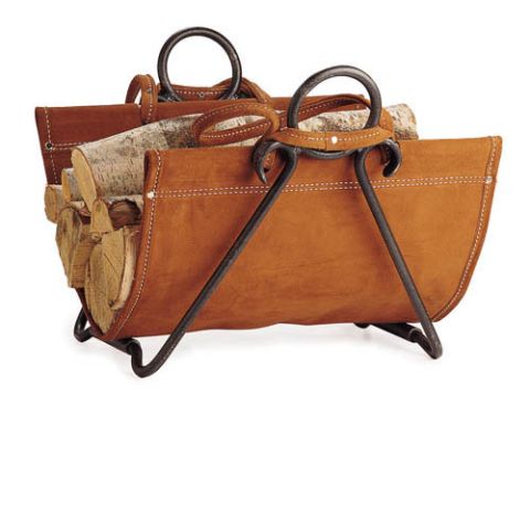 Pilgrim Forged Iron Log Carrier - Vintage Iron - 18517