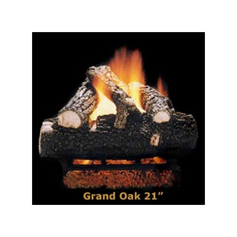 Hargrove 21" Grand Oak Log Set - See Thru - Natural Gas - GOS21ST
