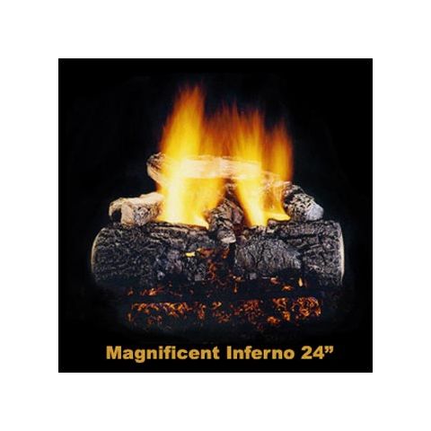 Hargrove 24" Magnificent Inferno Set - See Thru -Natural Gas- MIS24ST