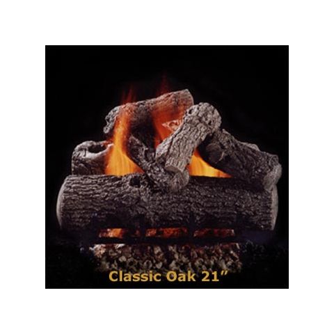 Hargrove 21" Classic Oak Log Set - See Thru - Propane - CLS21STP