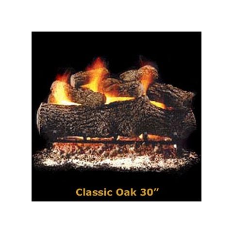 Hargrove 30" Classic Oak Log Set - See Thru - Propane - CLS30STP