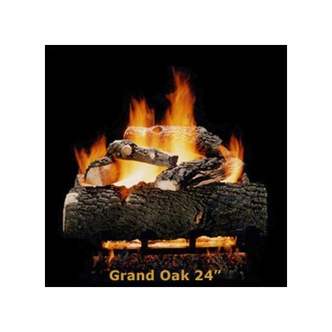 Hargrove 24" Grand Oak Log Set - Shallow ST - LP - GOS24STSP