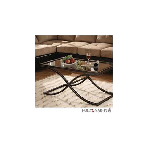 Holly & Martin Roxburgh Cocktail Table-Black - 01-208-015-6-01
