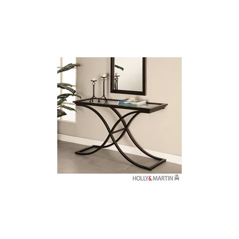 Holly & Martin Roxburgh Sofa Table-Black - 01-208-016-6-01