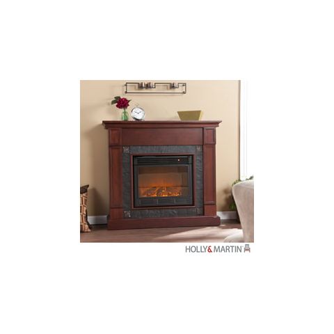 Holly & Martin Tavola Electric Fireplace-Cherry - 37-235-023-6-05