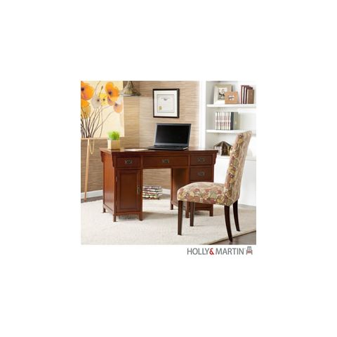 Holly & Martin Landon Computer Desk-Brown Mahogany - 55-143-020-6-25