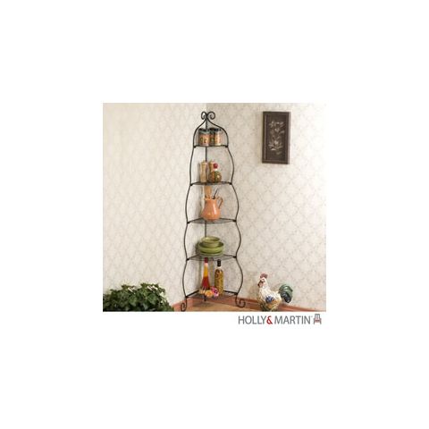 Holly & Martin Oakley Corner Etagere-Black - 53-181-026-4-01