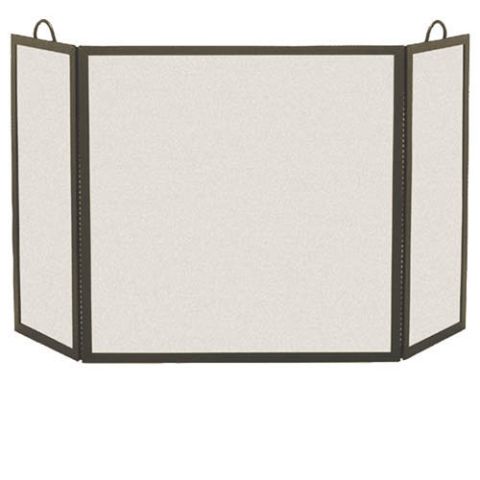 Pilgrim Rectangular Three Panel Screen Vintage Iron - 18220