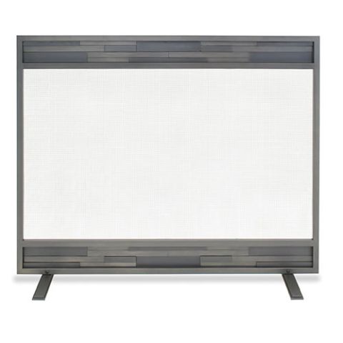 Pilgrim Single Panel Lanier Screen - Natural Iron - 18252
