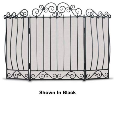 Napa Forge 3 Panel Villa Screen - Brushed Bronze - 19207