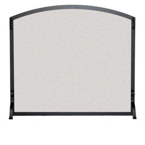 Pilgrim Single Panel Arched Screen - Matte Black - 18270