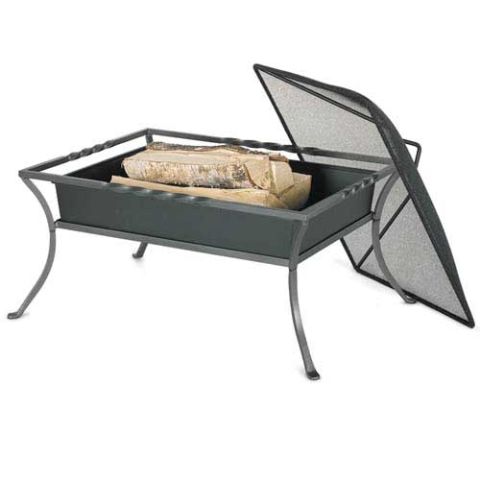 Pilgrim Napa Fire Pit with Mesh Ember Cover - 18640