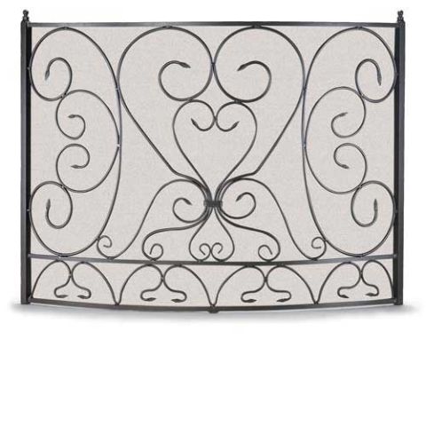 Napa Forge Bowed Shakespeare's Garden Screen - Graphite - 19252