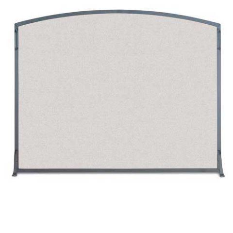 Napa Forge Single Panel Classic Arch Screen - Black - 19255
