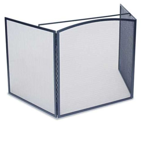 Napa Forge 3 Fold Stove Guard Screen - Matte Black - 19261