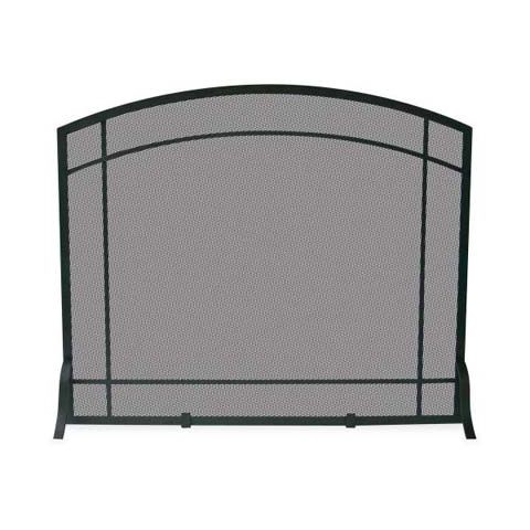 Uniflame Single Panel Black Wrought Iron Mission Screen - S-1029
