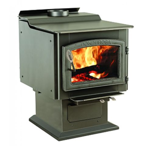 Vogelzang Ponderosa EPA Wood Stove with Blower - TR007
