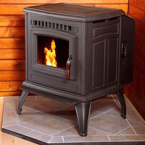 Hudson River Stone Works Chatham Freestanding Pellet Stove - CCFS