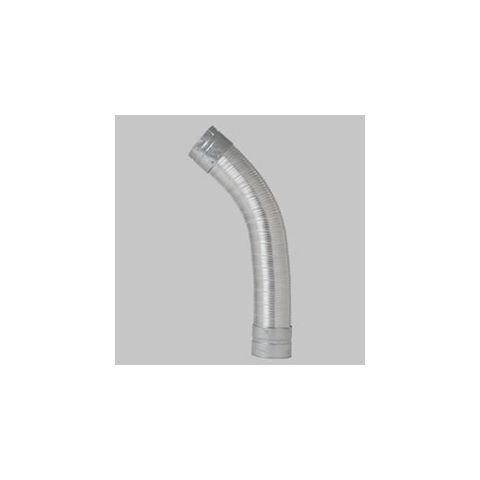 Metal-Fab B-Vent 3" Diameter Single Wall Flex Connector x 4' Length - MSWF0304