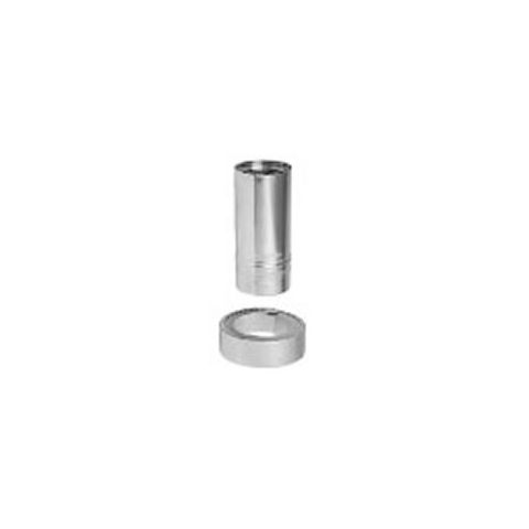 Metal-Fab Corr/Guard 4" D Horizontal Male Termination - DW - 4CGHTM43
