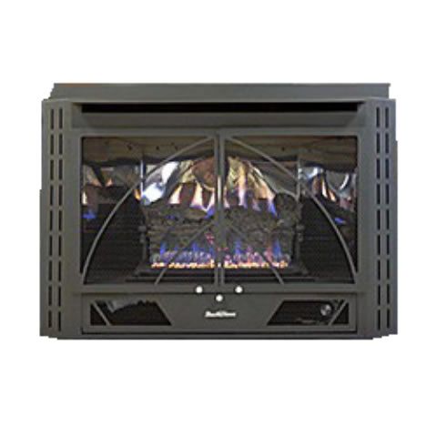 Buck Stove Model 34 Contemporary Gas Fireplace - NV 344EB-CONTMP