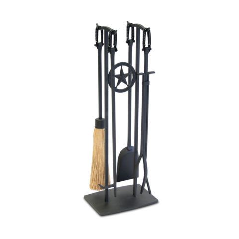 Pilgrim Western Star Tool Set - Black - Black Suede Leather  - 18059