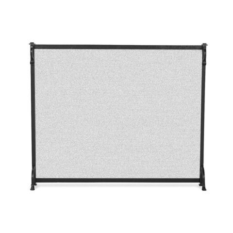 Pilgrim Craftsman Single Panel Screen - Matte Black - 18280MBK