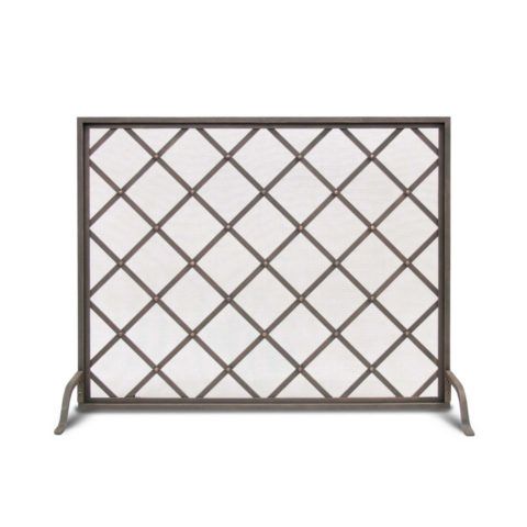 Pilgrim Iron Weave Fireplace Screen - 18303