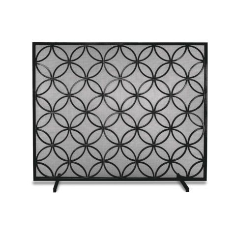 Pilgrim Bedford Fireplace Screen - Black - 18310