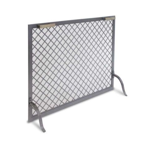 Pilgrim Stanton Fireplace Screen - Natural Iron - 18317