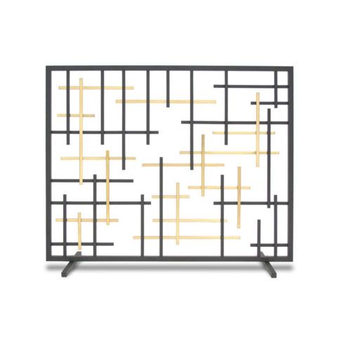 Pilgrim Contemporary Summer Screen - No Mesh - Black - 18332