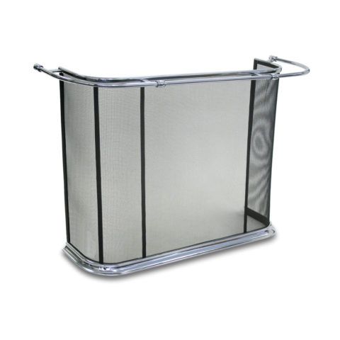 Pilgrim Old English Rail Screen - Polished Nickel - 18382