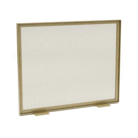Pilgrim Harmony Fireplace Screen - Burnished Brass - 18387BUBS