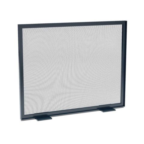 Pilgrim Harmony Fireplace Screen - Black - 18387MBK