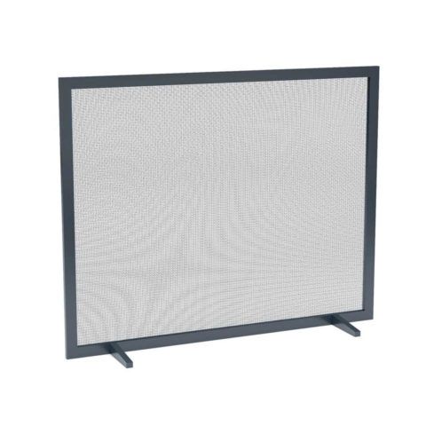 Pilgrim Urban Fireplace Screen - Black - 18390MBK