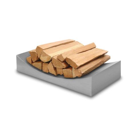 Pilgrim Minimalist Wood Holder - Small - SS - 18575BSS