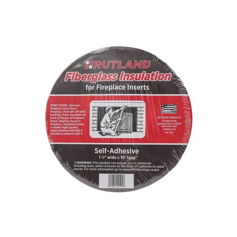 Rutland FIBERGLASS FIREPLACE INSERT INSULATION - 10 x 1 1/2 - 105