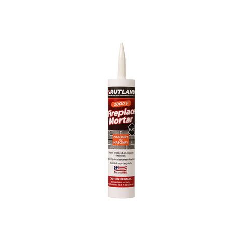Rutland FIREPLACE MORTAR (Black) - Cartridge - 10.3 fl oz - 63