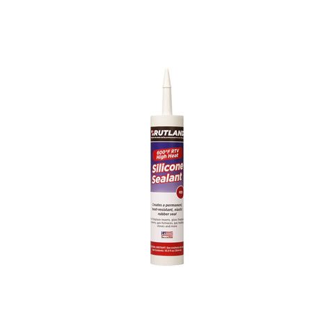 Rutland 600 degrees F RTV SILICONE SEALANT (Red) - Cartridge - 10.3 fl oz - 76R