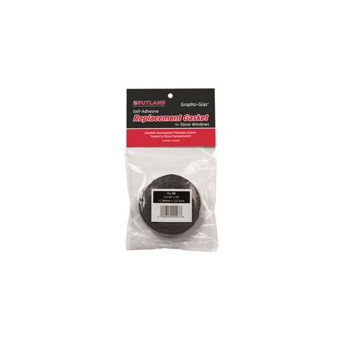 Rutland GRAPHO-GLAS WINDOW GASKET- Bagged - 54 x 11/16 - 93