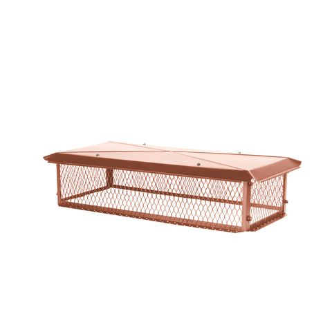 HY-C BigTop 14 x 30 Copper Multi-Flue Chimney Cap - 12 Height - CBT1430K-12W