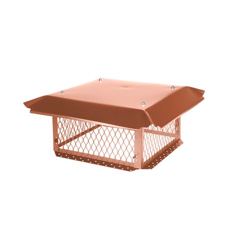 HY-C BigTop 10 x 10 Copper Multi-Flue Chimney Cap - 12 Height - CBT1010K-12W