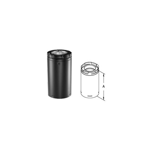 M&G DuraVent DirectVent Pro 5x8 Pipe Length 48'' - Black - 58DVA-48B // 58DVA-48B