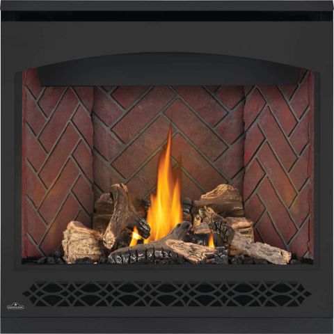 Old town red herringbone