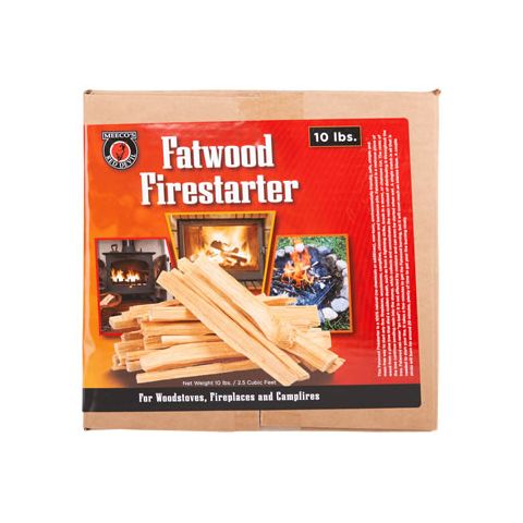 Meecos Red Devil Fatwood Firestarter - 10 lb. Box - Part Number 442-10