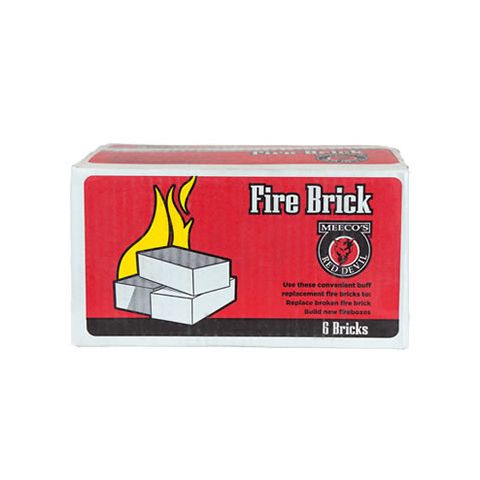 Meecos Red Devil Firebrick - 6 Pack Box - Part Number FBP6