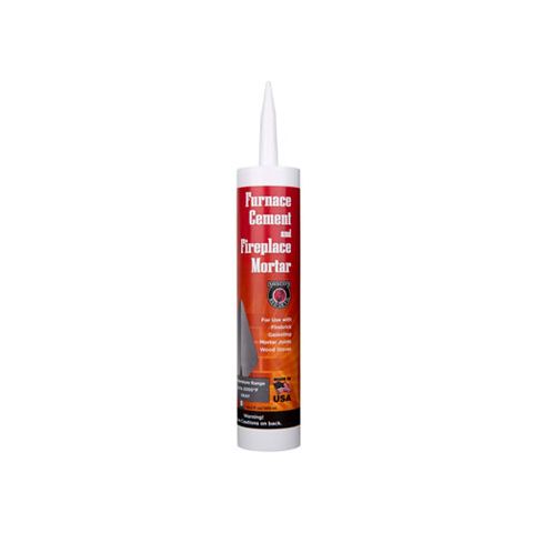 Meecos Red Devil Furnace Cement / Fireplace Mortar - Gray - Cartridge - Part Number 121
