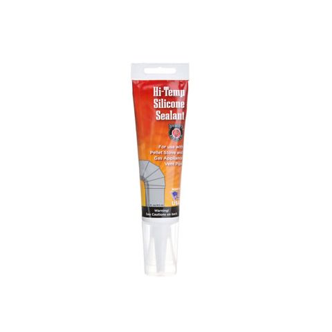 Meecos Red Devil Clear Silicone - 2.8 oz Tube (500 F) - Part Number 600C
